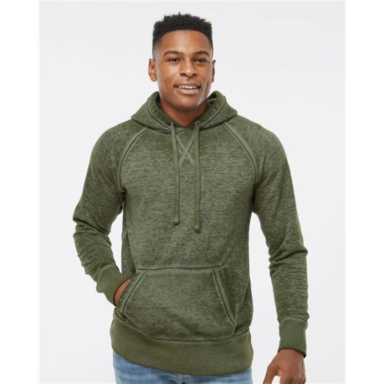 J. America 8915 Men's Vintage Zen Fleece Hooded Sweatshirt