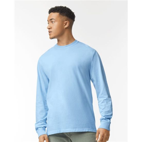 Comfort Colors 6014 Unisex Garment-Dyed Heavyweight Long Sleeve T-Shirt