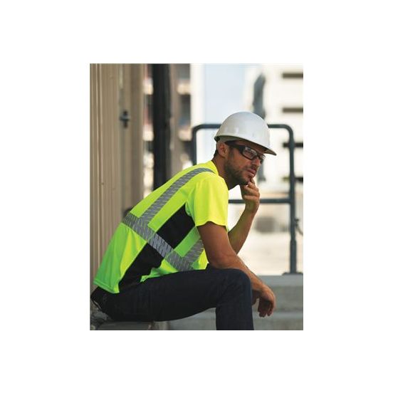 Kishigo 9114-9115 Unisex Premium Black Series® Breathable Tape Class 2 T-Shirt