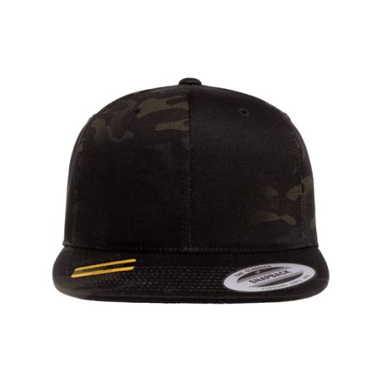 YP Classics 6089M Premium Flat Bill Snapback Cap