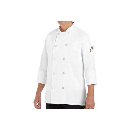 Chef Designs 0401 Women's Ten Button Chef Coat