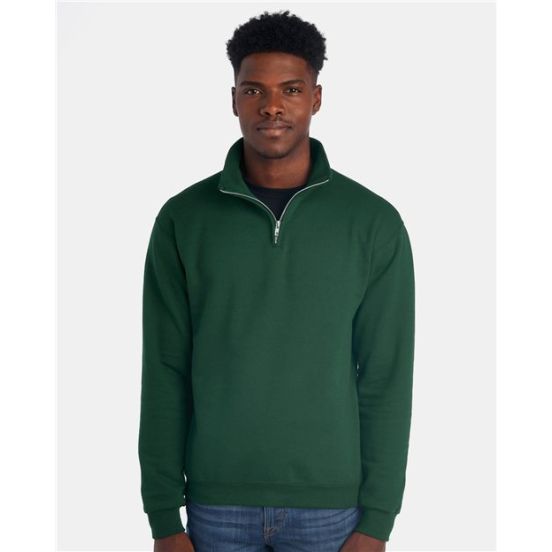 JERZEES 995MR Unisex Nublend® Cadet Collar Quarter-Zip Sweatshirt