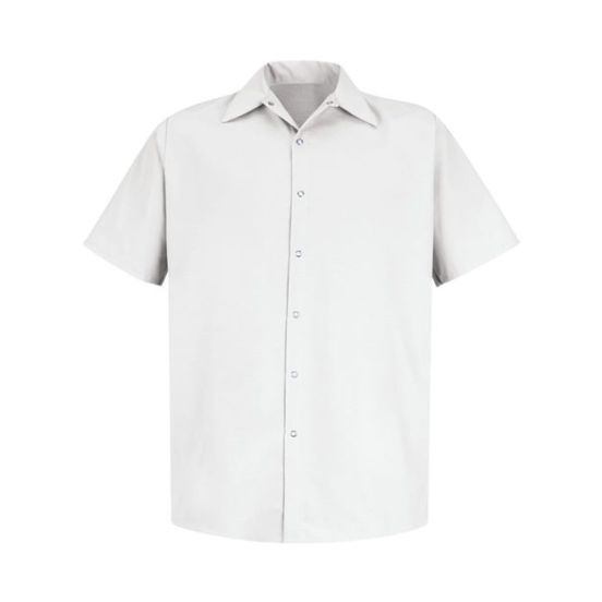 Red Kap SP26 Men's Specialized Short Sleeve Pocketless Work Shirt