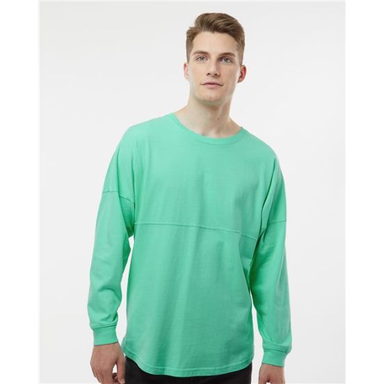 J. America 8229 Unisex Game Day Jersey Long Sleeve T-Shirt