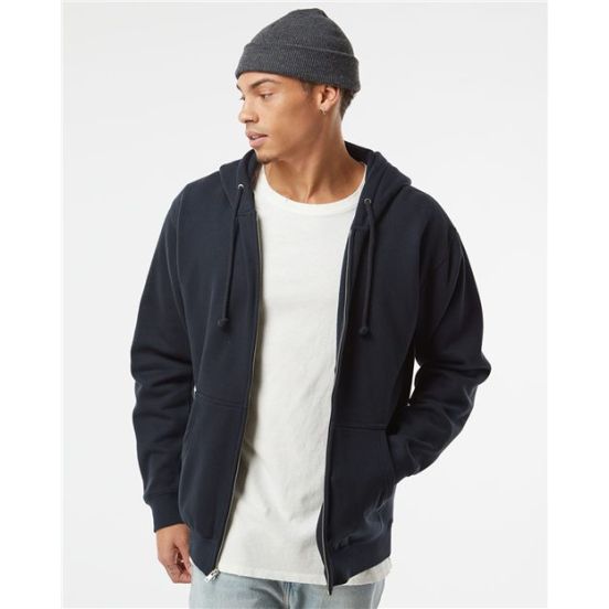 Independent Trading Co. IND4000Z Unisex Heavyweight Full-Zip Hooded Sweatshirt