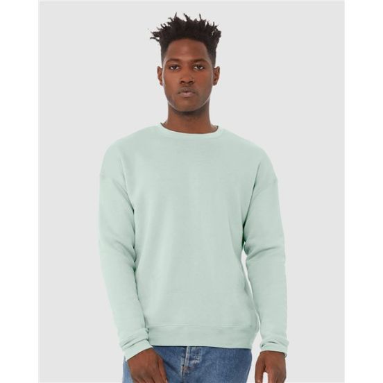 BELLA + CANVAS 3945 Unisex Sponge Fleece Drop Shoulder Crewneck Sweatshirt