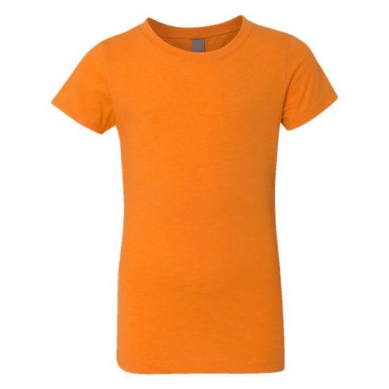Next Level 3712 Girls’ CVC Princess T-Shirt
