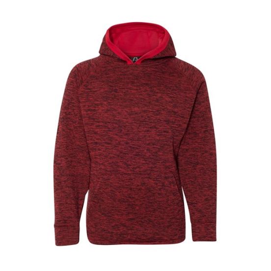 J. America 8610 Youth Cosmic Fleece Hooded Sweatshirt