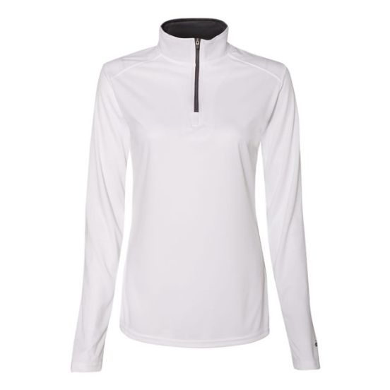 Badger 4103 Women’s B-Core Quarter-Zip Pullover