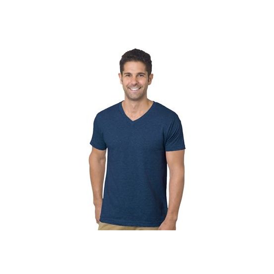 Bayside 5025 Unisex USA-Made V-Neck T-Shirt