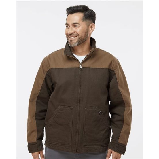 DRI DUCK 5089T Men's Horizon Two-Tone Boulder Cloth™ Canvas Jacket Tall Size