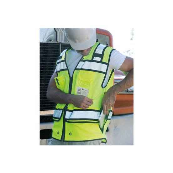 Kishigo S5004-5005 Unisex High-Performance Surveyors Vest
