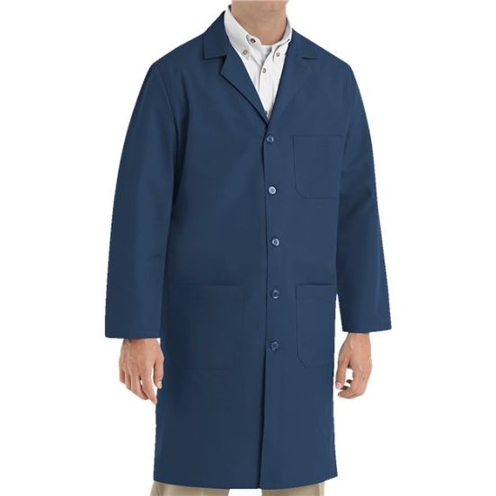 Red Kap KP14T Unisex Tall Button Front Lab Coat