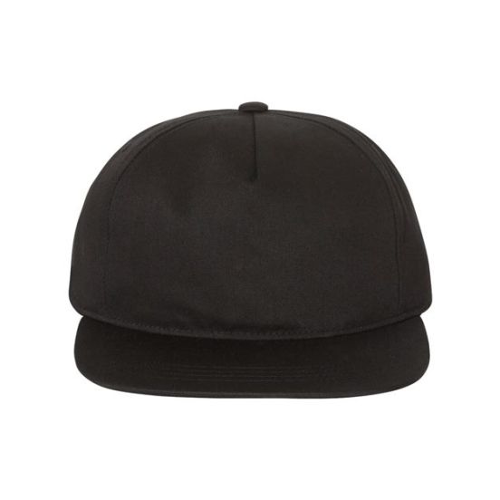 YP Classics 6502 Lightly-Structured Five-Panel Snapback Cap