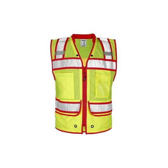 Kishigo S5042-5046 Men's Color Contrast High Performance Surveyors Vest
