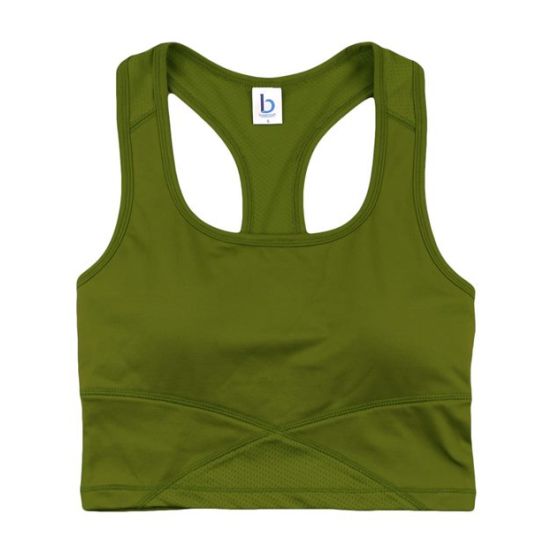 Boxercraft YS83 Girls' Cropped Middie Tank