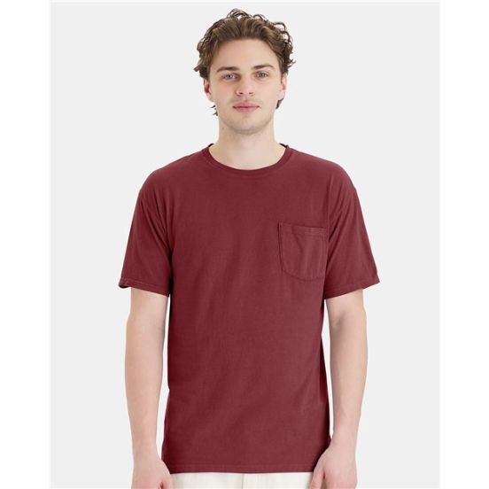 ComfortWash by Hanes GDH150 Unisex Garment-Dyed Pocket T-Shirt