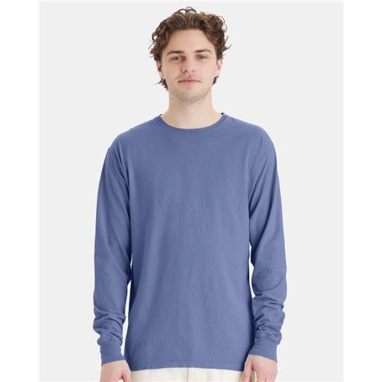 ComfortWash by Hanes GDH200 Unisex Garment-Dyed Long Sleeve T-Shirt