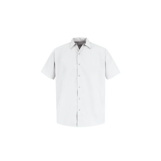 Red Kap SS26 Men's Specialized Pocketless Polyester Work Shirt