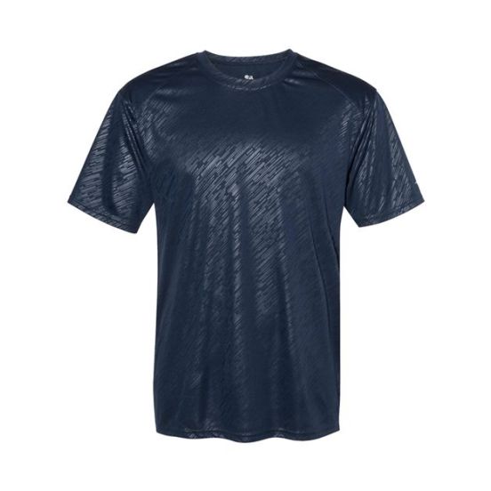 Badger 4131 Men's Line Embossed T-Shirt