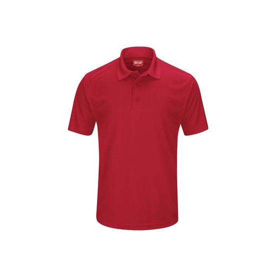 Red Kap SK96 Men's Short Sleeve Performance Knit Pocketless Core Polo