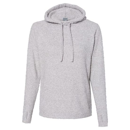 J. America 8680 Women’s Teddy Fleece Hooded Sweatshirt