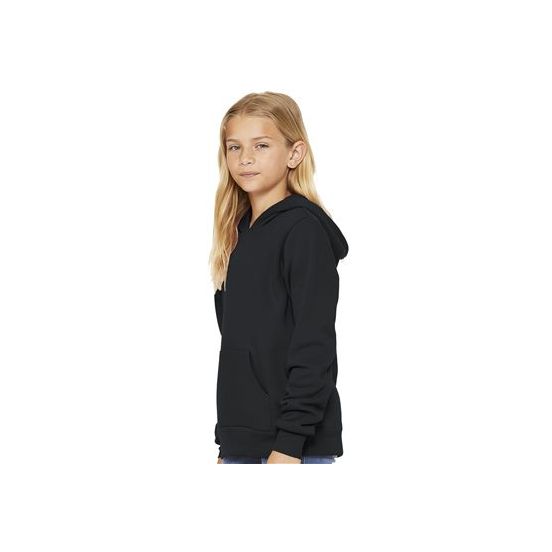 BELLA + CANVAS 3719Y Youth Sponge Fleece Hoodie Sweatshirt