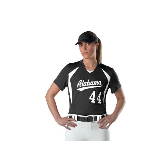 Alleson Athletic 552JG Girls' Short Sleeve Fastpitch Jersey