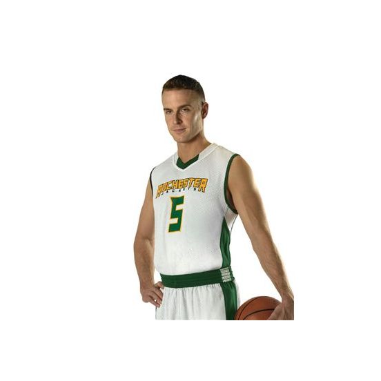 Alleson Athletic 589RSPY Youth Single Ply Reversible Jersey