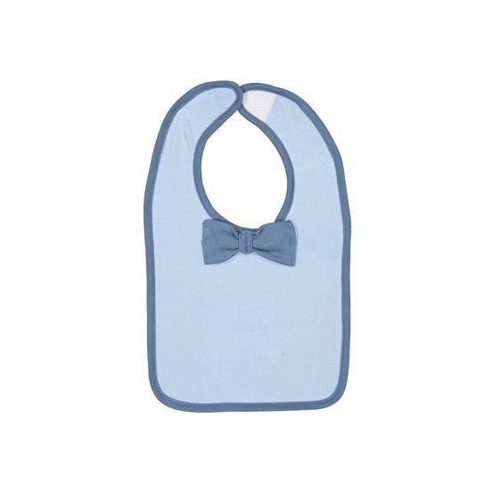 Rabbit Skins 1002 Infant Baby Rib Bow Tie Bib