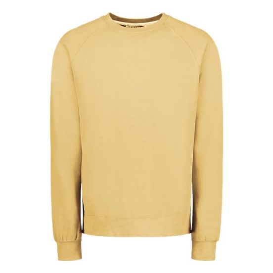 MV Sport 17116 Men's Vintage Fleece Raglan Crewneck Sweatshirt