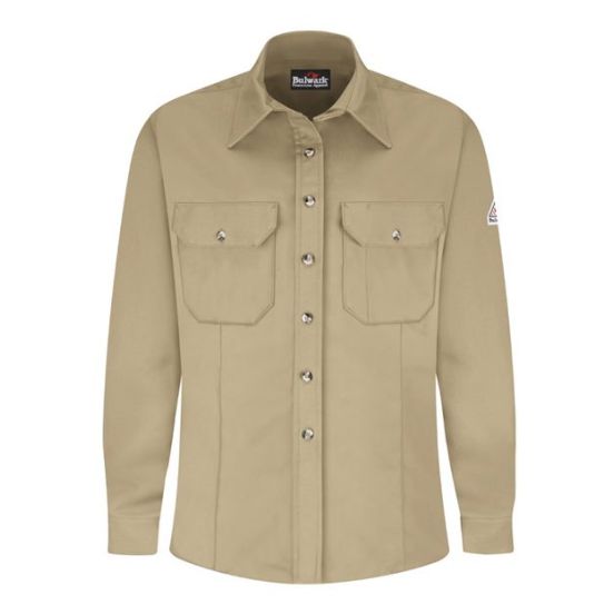 Bulwark SLU3 Women's Dress Uniform Shirt - EXCEL FR® ComforTouch