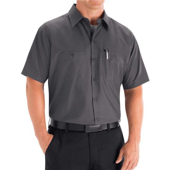 Red Kap SX20 Men's Mimix™ Short Sleeve Work Shirt