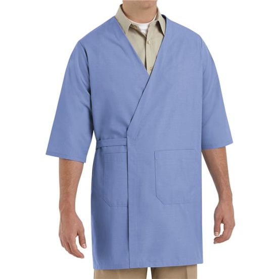 Red Kap WP10 Men's Collarless Butcher Wrap