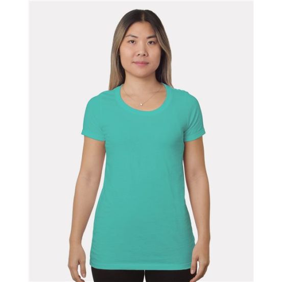 Bayside 9625 Women's Fine Jersey T-Shirt