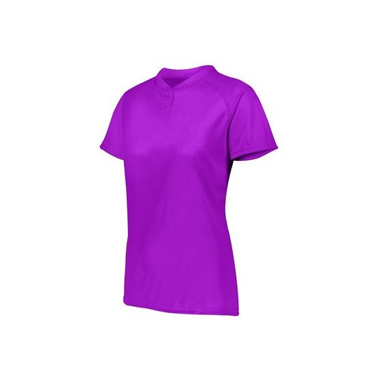 Augusta Sportswear 1567 Women's Attain Two-Button Jersey