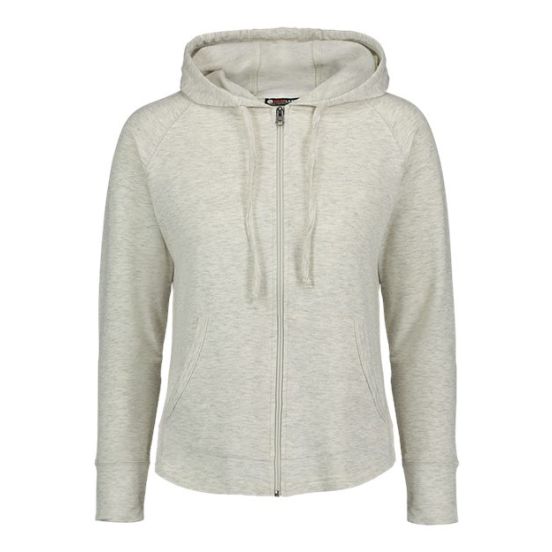 Weatherproof W20121 Women’s HeatLast™ Fleece Faux Cashmere Full-Zip Hooded Sweatshirt