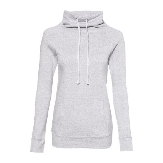 MV Sport W20155 Women’s Space-Dyed Cowl Neck Sweatshirt