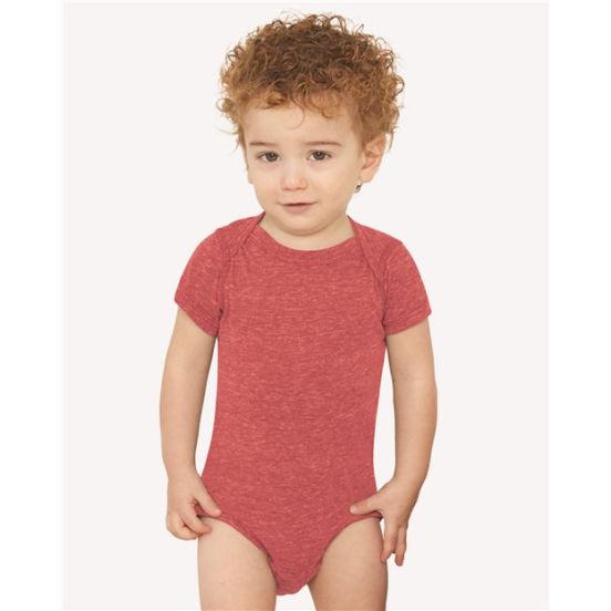 Rabbit Skins 4491 Infant Harborside Mélange Bodysuit