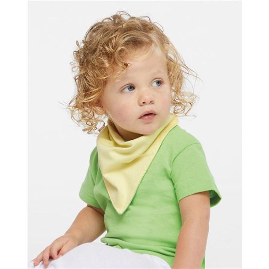 Rabbit Skins 1012 Infant Premium Jersey Bandana Bib