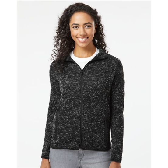 Burnside 5901 Women's Sweater Knit Jacket