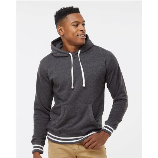 J. America 8649 Men's Relay Hooded Sweatshirt