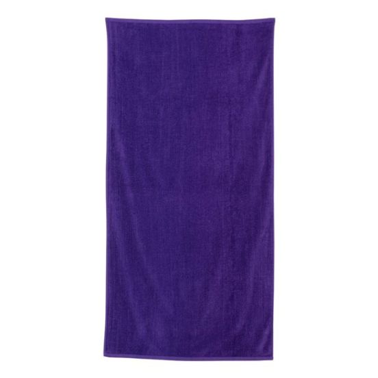 Q-Tees QV3060 Velour Beach Towel