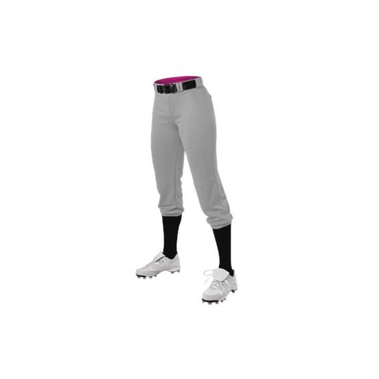 Alleson Athletic 615PSW Women's Belted Speed Premium Fastpitch Pants