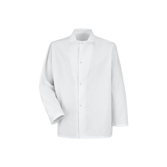 Red Kap 0416 Men's Gripper-Front Short Butcher Coat