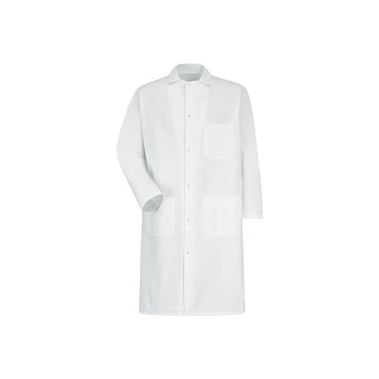 Red Kap 4016 Unisex Gripper - Front Butcher Frock - Exterior Chest Pocket