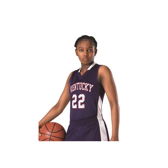 Alleson Athletic 589RSPW Women's Single Ply Reversible Jersey