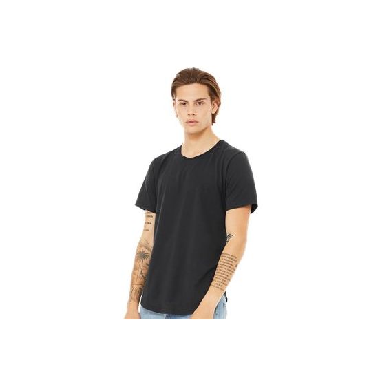 BELLA + CANVAS 3003 Men's Jersey Curved Hem Tee