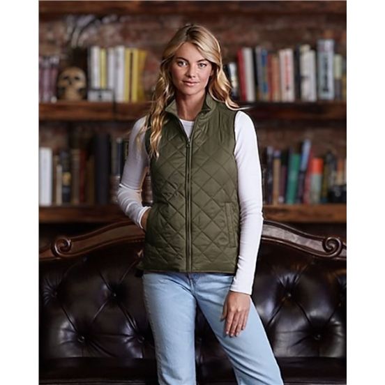 Weatherproof W207359 Women's Vintage Diamond Quilted Vest