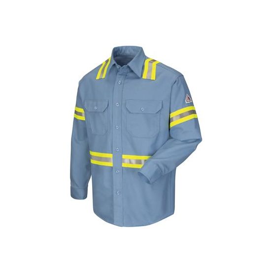 Bulwark SLDTT Men's Tall Enhanced Visibility Uniform Shirt